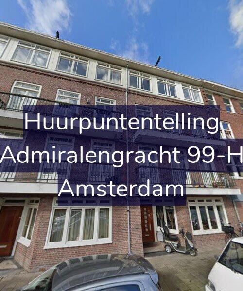 Foto gevel Huurpuntentelling voor Admiralengracht 99-H, Amsterdam