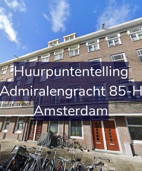 Foto gevel Huurpuntentelling voor Admiralengracht 85-H, Amsterdam