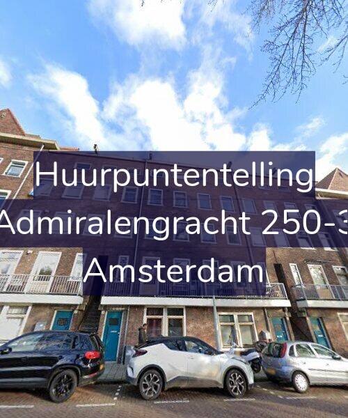 Foto gevel Huurpuntentelling voor Admiralengracht 250-3, Amsterdam