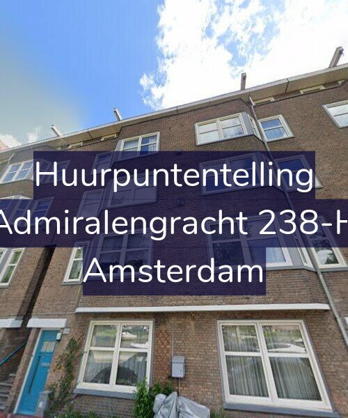 Foto gevel Huurpuntentelling voor Admiralengracht 238-H, Amsterdam