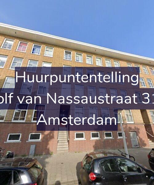 Foto gevel Huurpuntentelling voor Adolf van Nassaustraat 31-H, Amsterdam