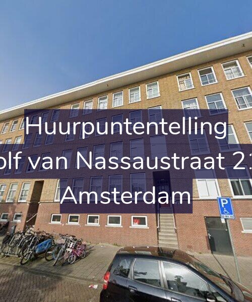 Foto gevel Huurpuntentelling voor Adolf van Nassaustraat 21-H, Amsterdam