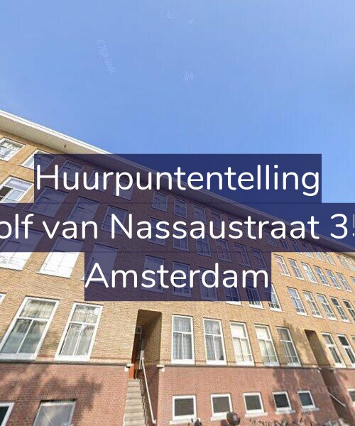 Foto gevel Huurpuntentelling voor Adolf van Nassaustraat 35-2, Amsterdam