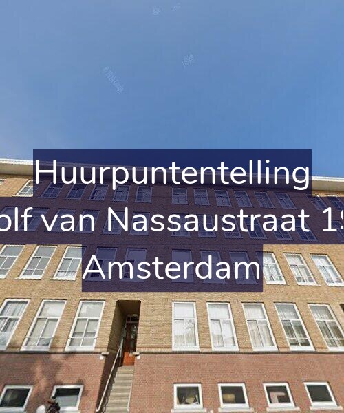 Foto gevel Huurpuntentelling voor Adolf van Nassaustraat 19-2, Amsterdam