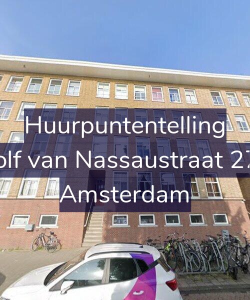 Foto gevel Huurpuntentelling voor Adolf van Nassaustraat 27-H, Amsterdam