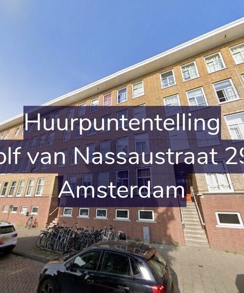Foto gevel Huurpuntentelling voor Adolf van Nassaustraat 29-H, Amsterdam