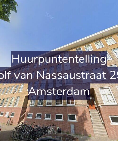 Foto gevel Huurpuntentelling voor Adolf van Nassaustraat 29-1, Amsterdam