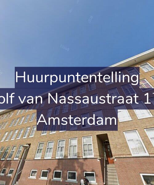 Foto gevel Huurpuntentelling voor Adolf van Nassaustraat 17-2, Amsterdam