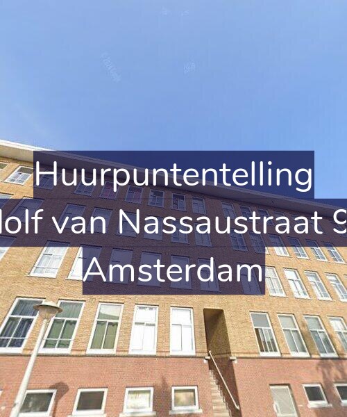 Foto gevel Huurpuntentelling voor Adolf van Nassaustraat 9-3, Amsterdam