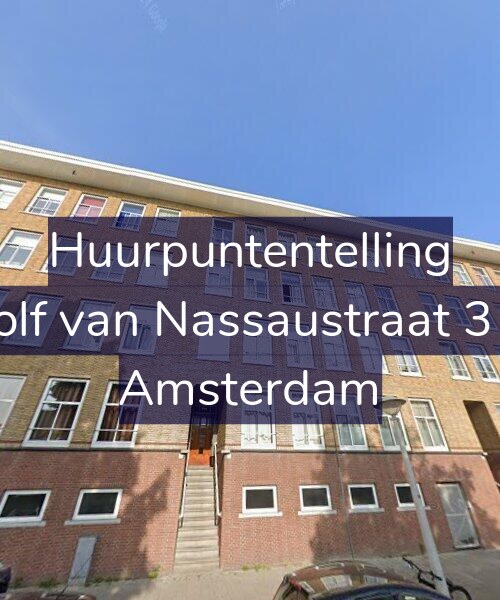 Foto gevel Huurpuntentelling voor Adolf van Nassaustraat 31-1, Amsterdam