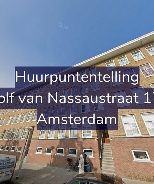 Foto gevel Huurpuntentelling voor Adolf van Nassaustraat 17-1, Amsterdam