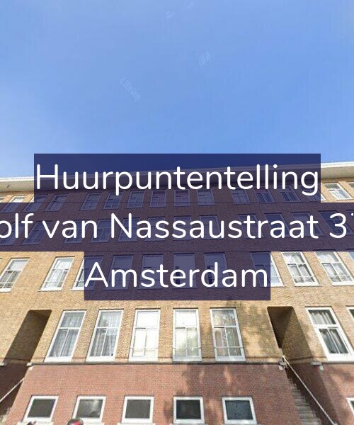 Foto gevel Huurpuntentelling voor Adolf van Nassaustraat 37-2, Amsterdam