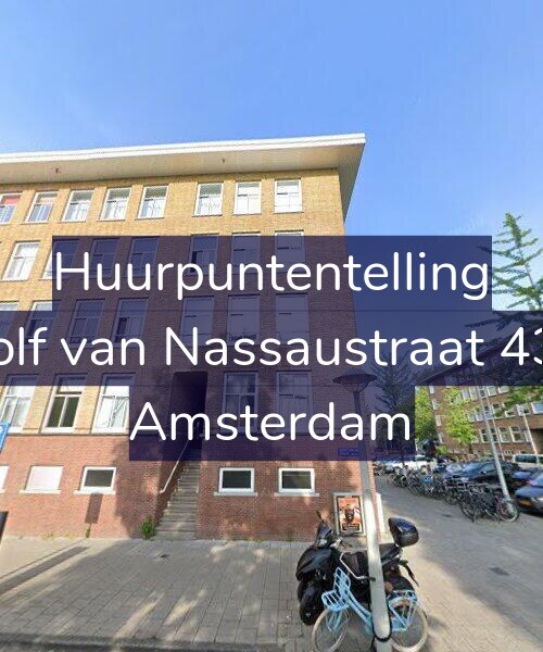 Foto gevel Huurpuntentelling voor Adolf van Nassaustraat 43-H, Amsterdam