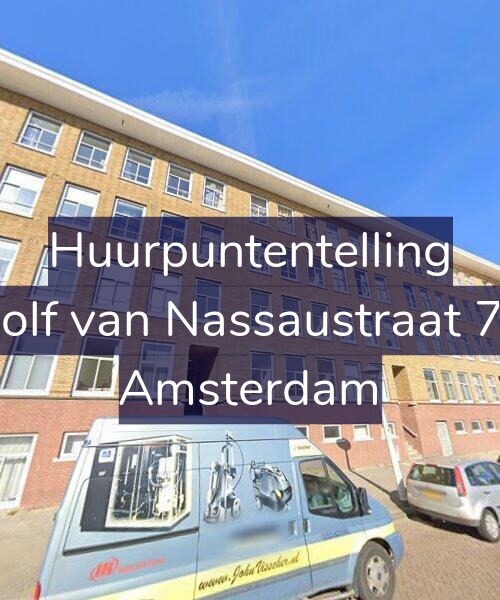 Foto gevel Huurpuntentelling voor Adolf van Nassaustraat 7-H, Amsterdam