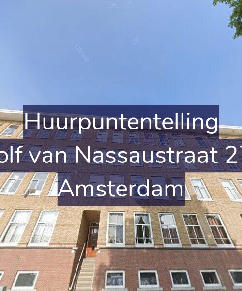 Foto gevel Huurpuntentelling voor Adolf van Nassaustraat 27-2, Amsterdam