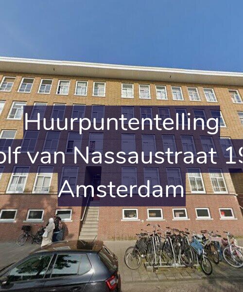 Foto gevel Huurpuntentelling voor Adolf van Nassaustraat 19-H, Amsterdam