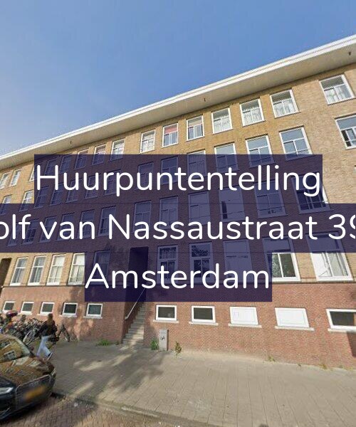 Foto gevel Huurpuntentelling voor Adolf van Nassaustraat 39-H, Amsterdam