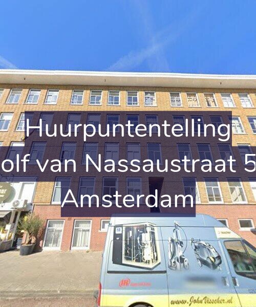 Foto gevel Huurpuntentelling voor Adolf van Nassaustraat 5-H, Amsterdam