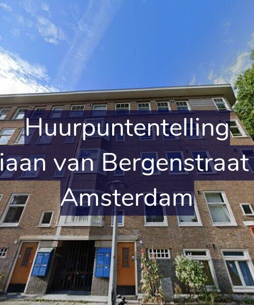 Foto gevel Huurpuntentelling voor Adriaan van Bergenstraat 7-1, Amsterdam