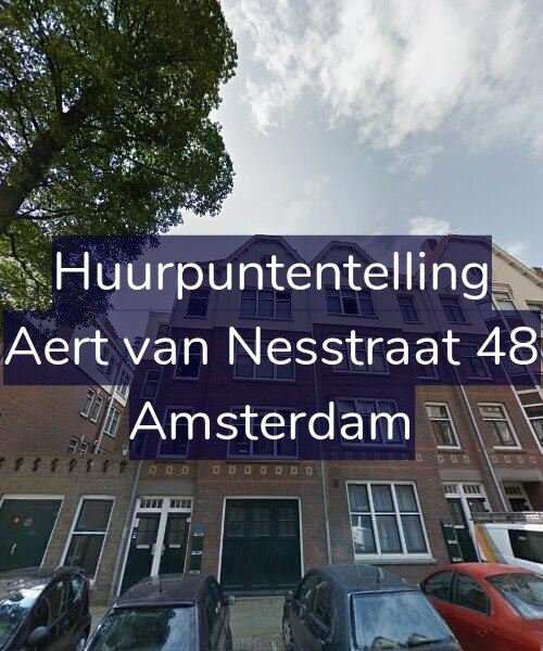 Foto gevel Huurpuntentelling voor Aert van Nesstraat 48, Amsterdam