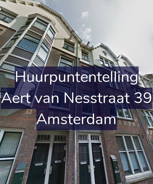 Foto gevel Huurpuntentelling voor Aert van Nesstraat 39, Amsterdam