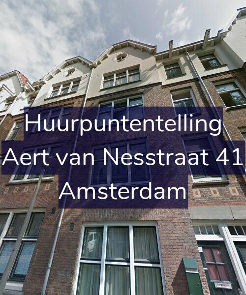 Foto gevel Huurpuntentelling voor Aert van Nesstraat 41, Amsterdam