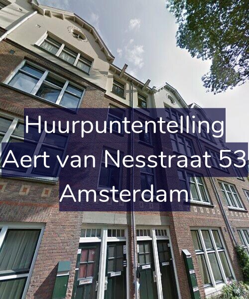 Foto gevel Huurpuntentelling voor Aert van Nesstraat 53, Amsterdam