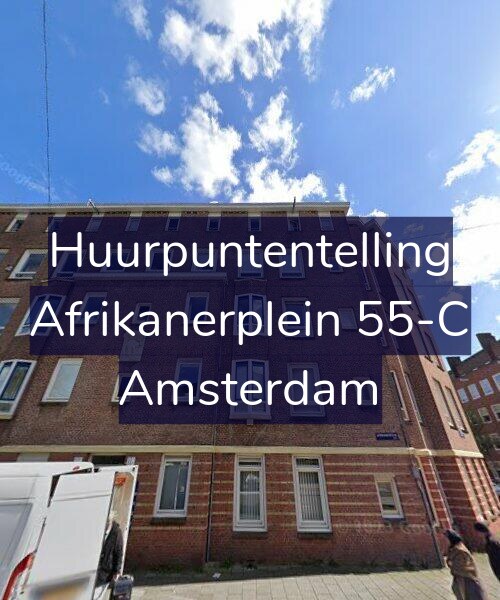 Foto gevel Huurpuntentelling voor Afrikanerplein 55-C, Amsterdam