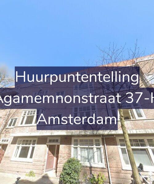 Foto gevel Huurpuntentelling voor Agamemnonstraat 37-H, Amsterdam