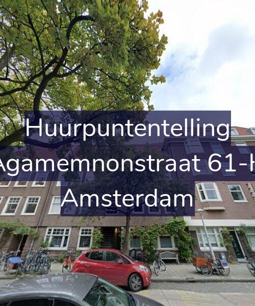 Foto gevel Huurpuntentelling voor Agamemnonstraat 61-H, Amsterdam
