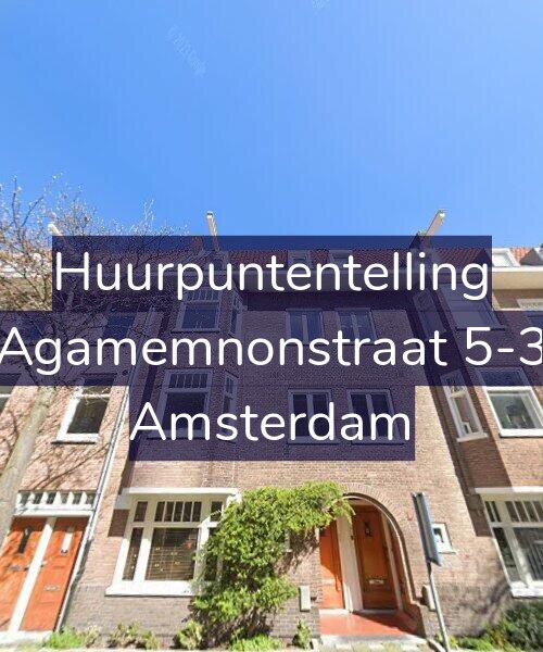 Foto gevel Huurpuntentelling voor Agamemnonstraat 5-3, Amsterdam