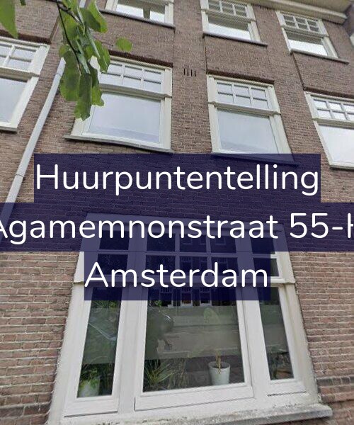 Foto gevel Huurpuntentelling voor Agamemnonstraat 55-H, Amsterdam
