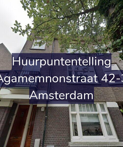 Foto gevel Huurpuntentelling voor Agamemnonstraat 42-3, Amsterdam