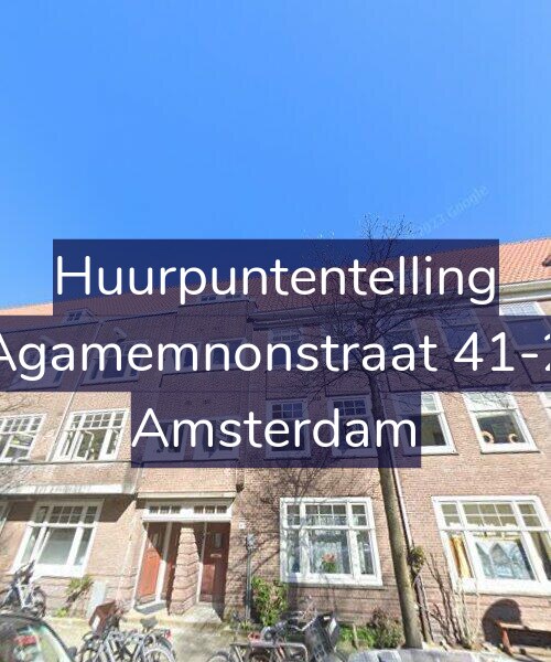 Foto gevel Huurpuntentelling voor Agamemnonstraat 41-2, Amsterdam
