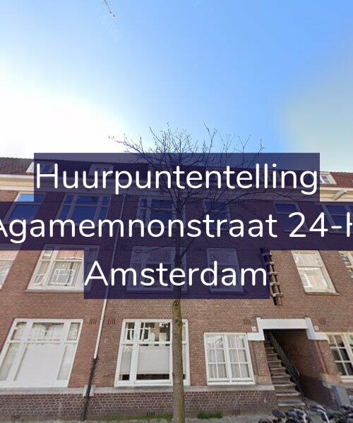 Foto gevel Huurpuntentelling voor Agamemnonstraat 24-H, Amsterdam