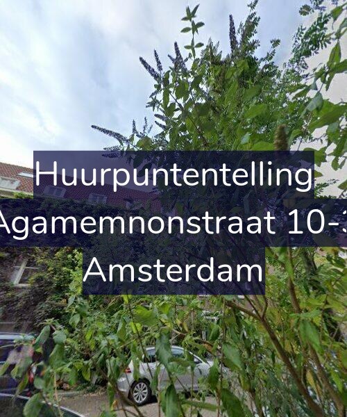 Foto gevel Huurpuntentelling voor Agamemnonstraat 10-3, Amsterdam
