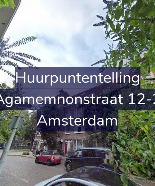 Foto gevel Huurpuntentelling voor Agamemnonstraat 12-2, Amsterdam