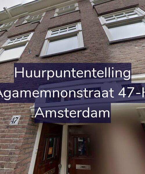 Foto gevel Huurpuntentelling voor Agamemnonstraat 47-H, Amsterdam