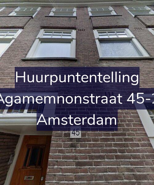 Foto gevel Huurpuntentelling voor Agamemnonstraat 45-2, Amsterdam