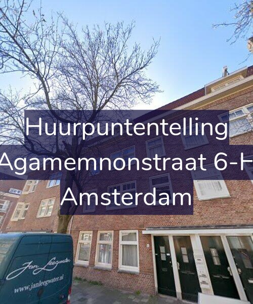 Foto gevel Huurpuntentelling voor Agamemnonstraat 6-H, Amsterdam