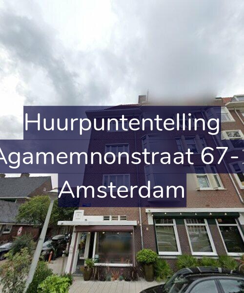 Foto gevel Huurpuntentelling voor Agamemnonstraat 67-1, Amsterdam