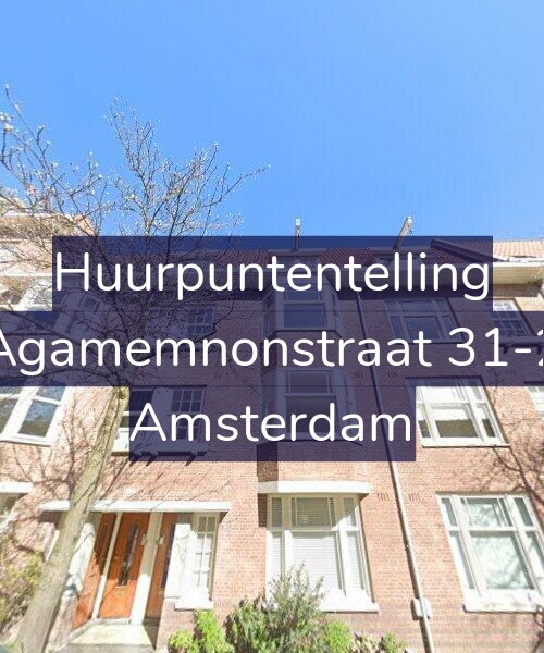 Foto gevel Huurpuntentelling voor Agamemnonstraat 31-2, Amsterdam