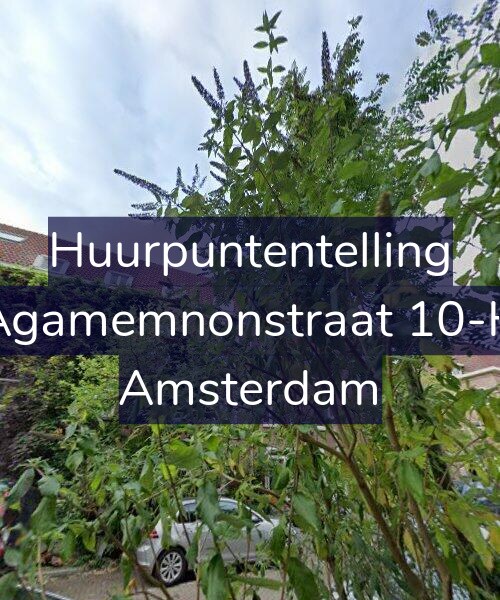 Foto gevel Huurpuntentelling voor Agamemnonstraat 10-H, Amsterdam