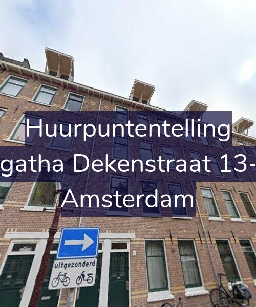Foto gevel Huurpuntentelling voor Agatha Dekenstraat 13-2, Amsterdam