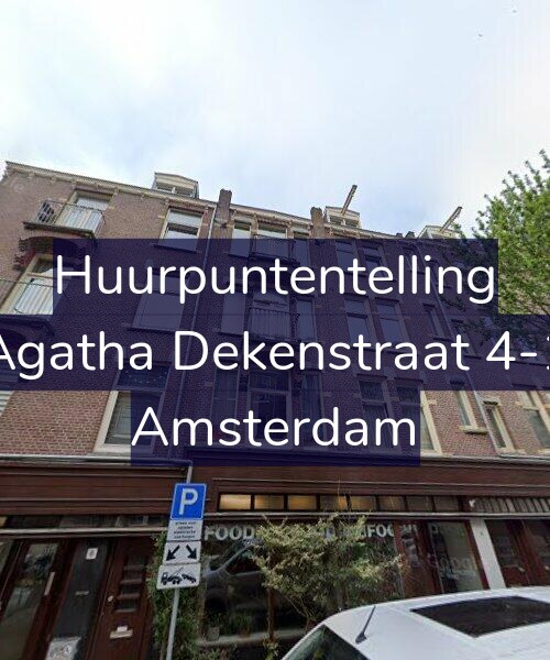 Foto gevel Huurpuntentelling voor Agatha Dekenstraat 4-1, Amsterdam