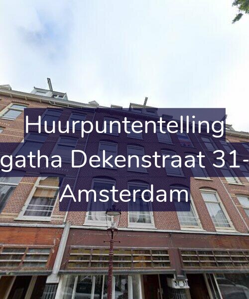 Foto gevel Huurpuntentelling voor Agatha Dekenstraat 31-3, Amsterdam