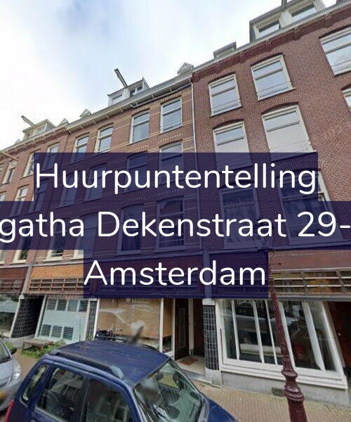 Foto gevel Huurpuntentelling voor Agatha Dekenstraat 29-H, Amsterdam