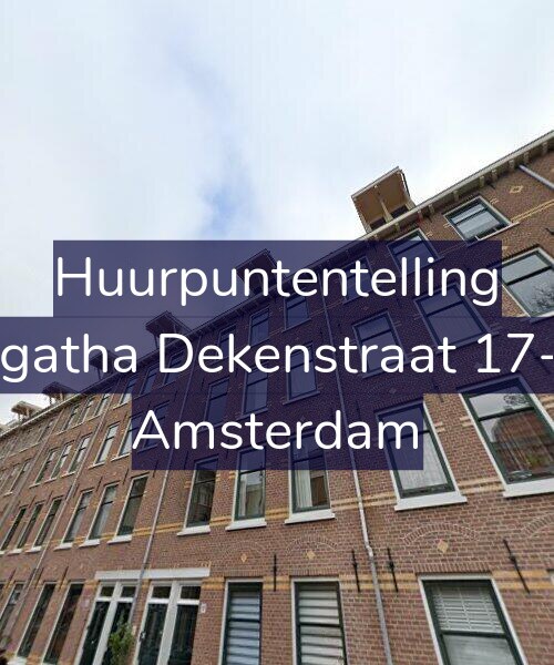 Foto gevel Huurpuntentelling voor Agatha Dekenstraat 17-2, Amsterdam