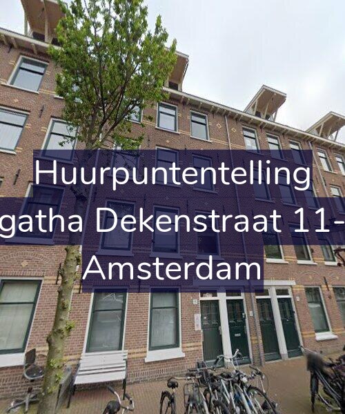 Foto gevel Huurpuntentelling voor Agatha Dekenstraat 11-H, Amsterdam