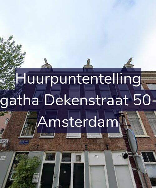 Foto gevel Huurpuntentelling voor Agatha Dekenstraat 50-1, Amsterdam